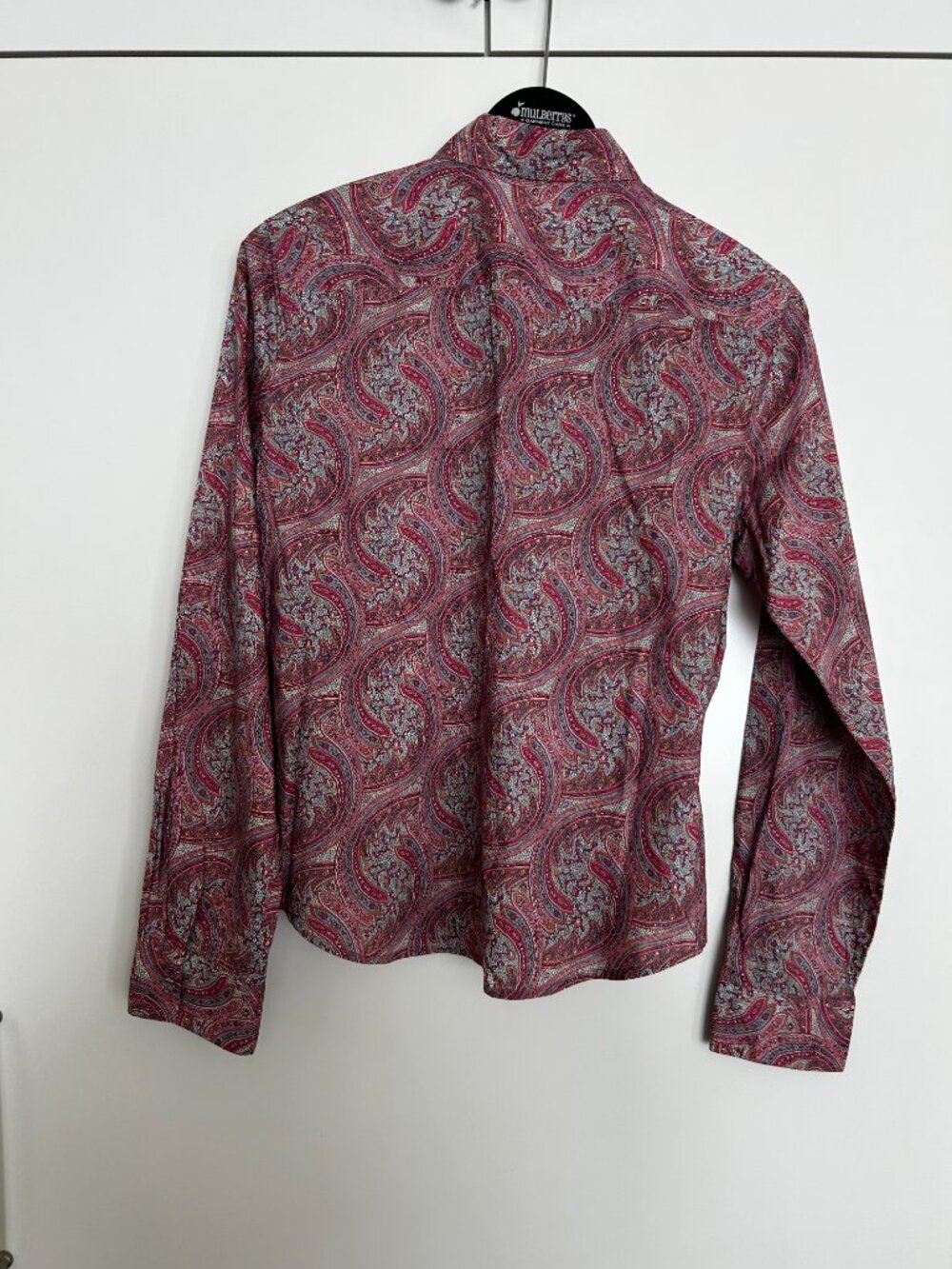 Rare Liberty London "Felix and Isabella" Paisley Embroidered Blouse, US12 - Picture 2 of 5